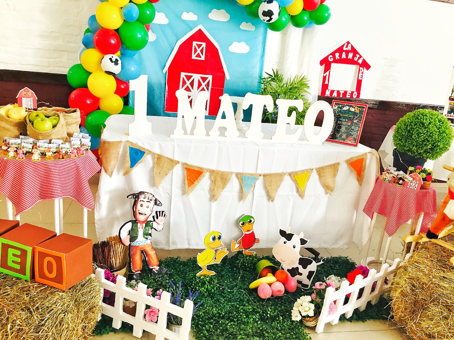 Decoración Granja de Zenón